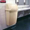 Kosz naścienny Slim Jim® 56,8l beige